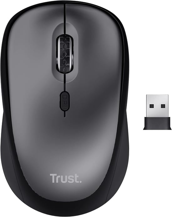 Trust 24549 Yvi+ Sessiz Kablosuz Mouse-S