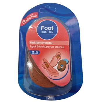 Foot Doctor 36-42 Beden Topuk Dikeni Koruyucu Tabanlık 2li 0021w