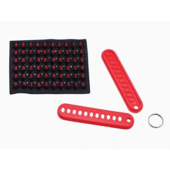 Mini Anahtarlık Çanta Araba İçin Çok Amaçlı Numaratör