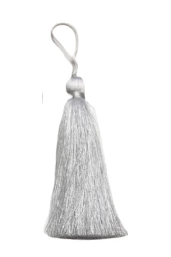 Püskül Tekli 10 Cm 1 Adet Beyaz