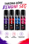 Gutss Professional Geçici Unisex Saç Boyası Sprey 150 Ml Blue Mavi