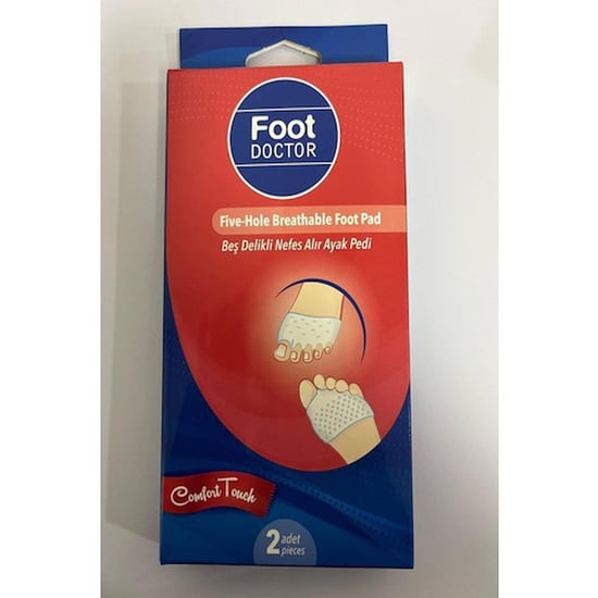 Foot Doctor Beş Delikli Nefes Alır Ayak Pedi