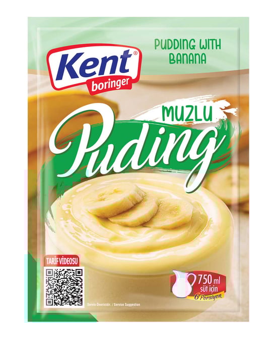 Kent Boringer Puding 125 Gr Muzlu