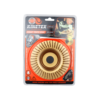 Kinetex Ktx-3350 ( 115mm ) Ahşap Disk Eğe Törpü Gold