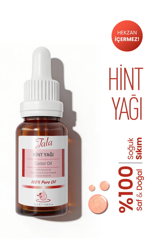 Tala Hint Yağı Soğuk Sıkım 20 Ml