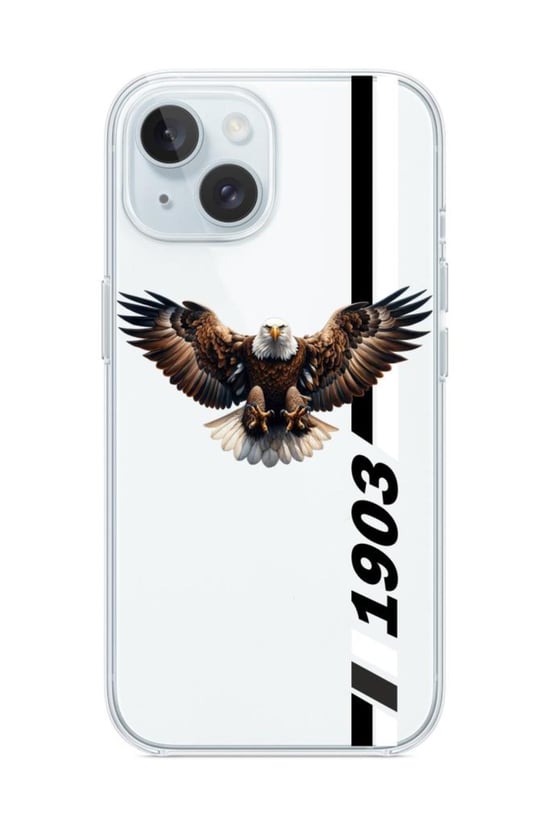 DİYARI FIRSAT İphone 13 & İphone 14 Uyumlu Renkli Desenli Şeffaf Silikon Kılıf