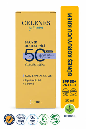 By Sweden Herbal Güneş Kremi Kuru ve Hassas Ciltler 50+ Spf 50 Ml