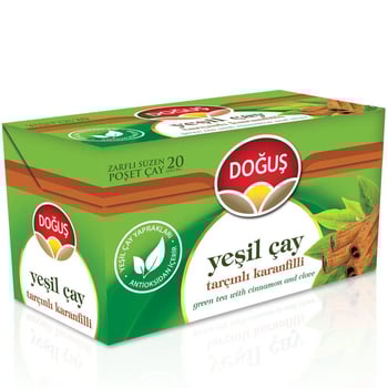 Doğuş Yeşilçay Tarçınlı Karanfilli 20'li