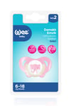 Wee Baby Safari Emzik No:2 6-18 Ay Pembe