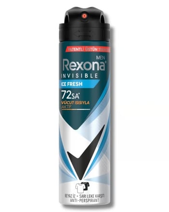 Rexona Erkek Invisible Ice Fresh Deodorant 150 ml