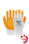 Beybi Pn3 Sarı Polyester Örme Nitril İş Eldiveni 10 Beden