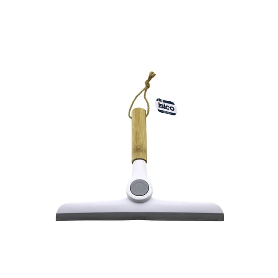 İ21-132 ( Oynar Başlı ) Camsil & Cam Silme Aparatı ( Ahşap Sap & Plastik Uç ) ( Sap - 16.5 Uç : 24cm )