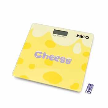 İ11-030 0221a ( Dijital & Pilli ) ( Desenli Renkli Cam ) Banyo Baskül Terazi Tartı ( Lcd Ekran ) ( 180kg/50gr ) ( 26x26cm )
