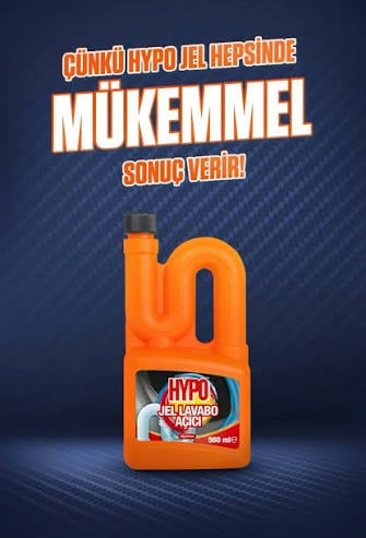 Hypo Lavabo Açıcı Jel 560 Ml