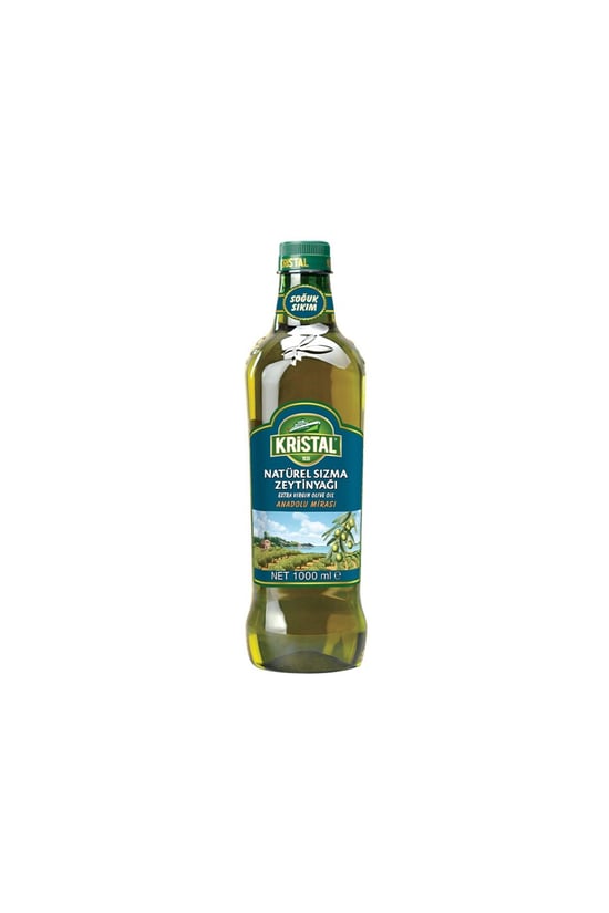 Kristal Natürel Sızma Zeytinyağı Anadolu Mirası 1 L Pet Şişe