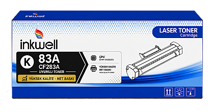 Inkwell Hp Cf283a (83a) Siyah Muadil Toner