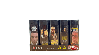 X-lite Baskılı Resimli Figürlü Çakmak *50 Pcs