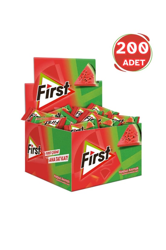 First Karpuz Aromalı Sakız 200 X 1,7g