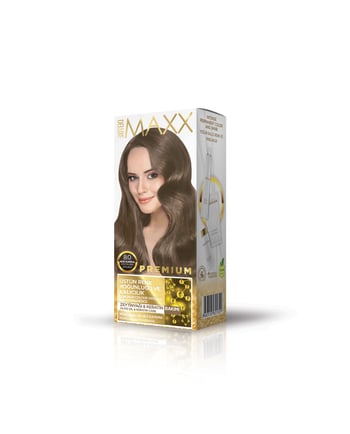 Maxx Deluxe Premium Yarı Kit Set Boya 8.0 Açık Kumral