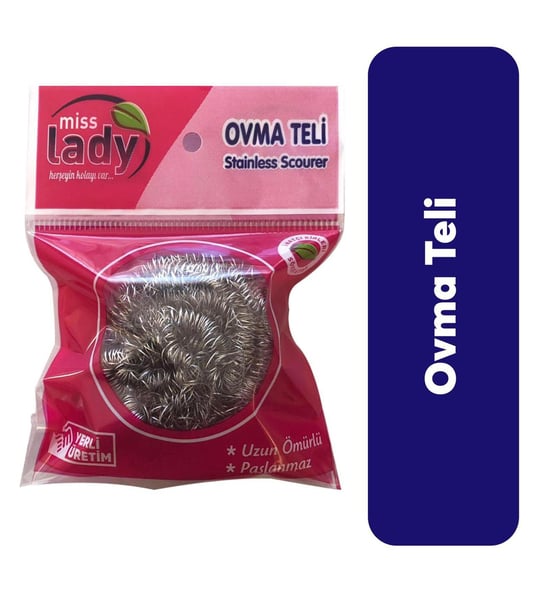 Miss Lady Çelik Ovma Teli