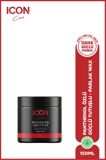 Iconcare Panthenol Aqua Wax Maksimum Tutuş Parlak Görünüm Saç Waxı 150 Ml
