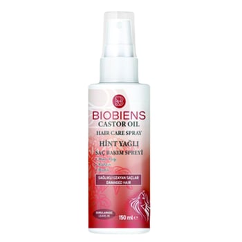 Biobiens Hint Yağlı Sağlıklı Uzayan Durulamasız Saç Bakım Spreyi 150 Ml