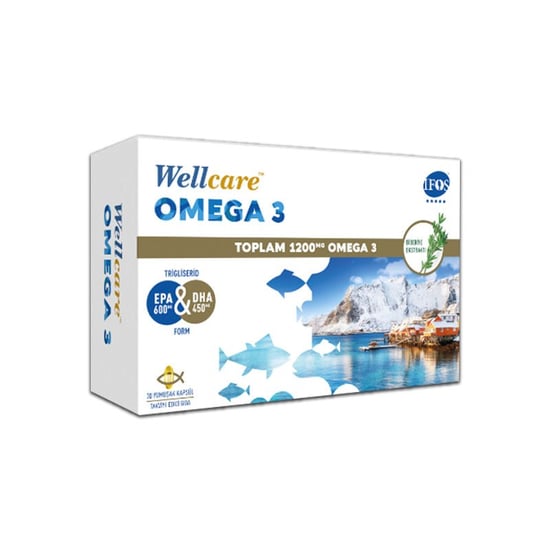 Wellcare Omega 3 1200mg 30 Softgel