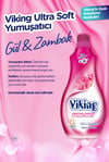 Viking Yumuşatıcı Soft 1400 Ml Gül & Zambak