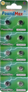 10 Adet Ag3 Lr41 Lr736 / L736 / G3 / G3a / 3ga / 192 / Gp192 / V3ga / Rw87 1.5v Poundmax Piller