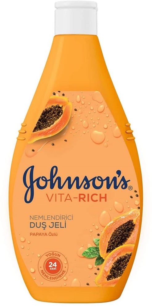 Johnson's Vita Rich Papaya Özlü Nemlendirici Duş Jeli 400 Ml
