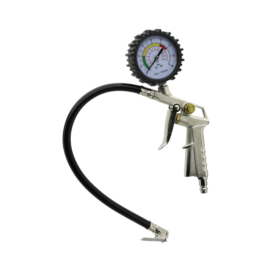 İnura Global Dmax Dmx-4115 ( Saatli ) ( Hava Ölçme & Lastik Şişirme ) Tabancası ( 12 Bar Basınçlı & 1/4 Rekor )