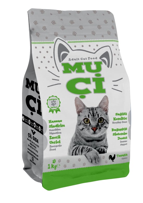 Muçi Kuru Kedi Maması Tavuklu 1 Kg