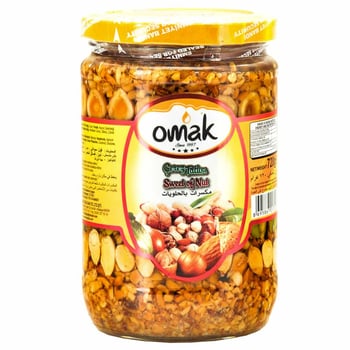 Omak Premium Ballı Mix Çerez 720 Gr - Enerji Deposu Karışık Atom
