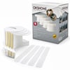 Okshome Oks-crs-01 ( 4pcs Köşelik ) ( Kaymaz Tasarım ) ( Çarşaf Düzenleyici & Sabitleyici Gözükmez Çarşaf ) Çarşafmatik