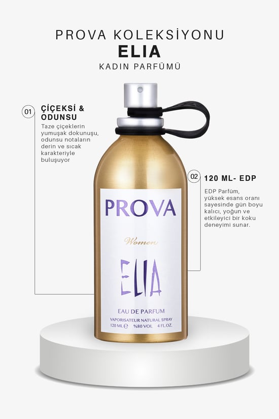 Prova Elia Edp Odunsu Kadın Parfüm 120 Ml