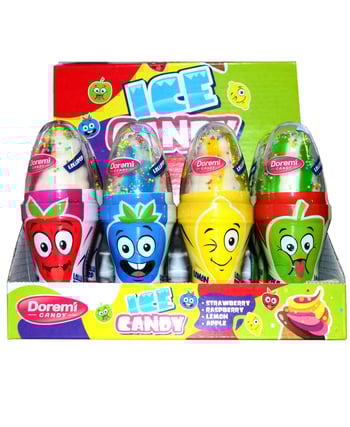 Doremi Candy Ice Lolipop, Doremi ,Candy Ice ,Lolipop, 27 gr , Candy Ice Lolipop 12'li, toptan gıda, toptan satış 