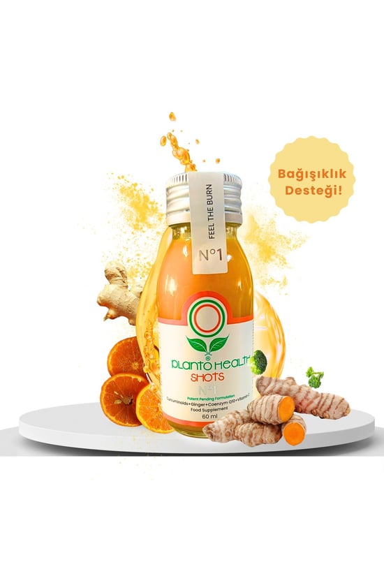 Plantohealth Shots No1 (kurkumin+zencefil+vitamin C+koenzim Q10)