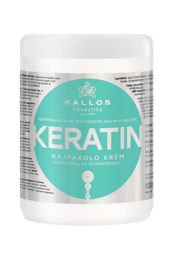 Kallos Cosmetics Keratinli ve Süt Proteinli Keratin 1000ml