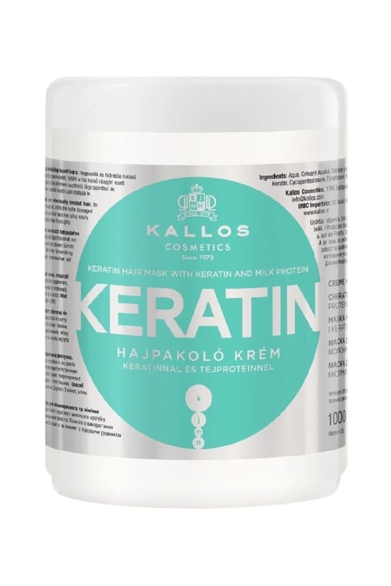 Kallos Cosmetics Keratinli ve Süt Proteinli Keratin 1000ml