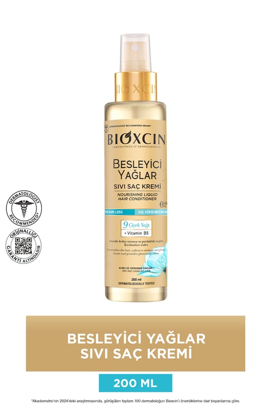 Bioxcin Besleyici Yağlar Sıvı Saç Kremi 200 Ml