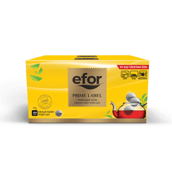 Efor Prime Label Jumbo Demlik Siyah Çay 30 Gr X 200 Adet