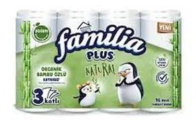Familya Tuvalet Kağıdı 16'lı Natural