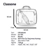 Classone UL165 WTXpro Su Geçirmez Kumaş Ultrabook Serisi 13.3" - 15.6"   Notebook El Çantası Bordo
