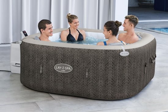 Lay-z-spa 6001r Cabo Smart Hydrojet Enerji Tasarruflu Şişme Spa Havuzu, Mobil Uygulama Kontrollü, 4-6 Kişilik