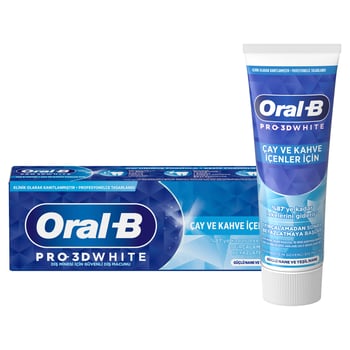 Diş Macunu Oral-b 75 Ml White Çay Kahve