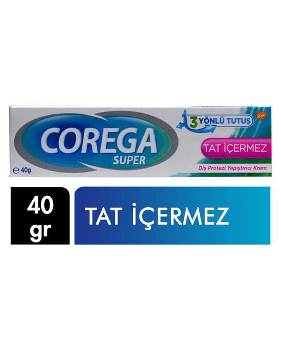 Corega Diş Protezi Yapıştırıcı Krem 40 G Tat İçermez