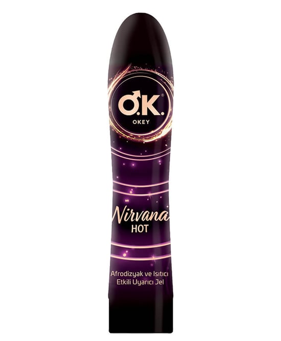 Okey Kayganlaştırıcı Jel Nirvana Hot 100 Ml