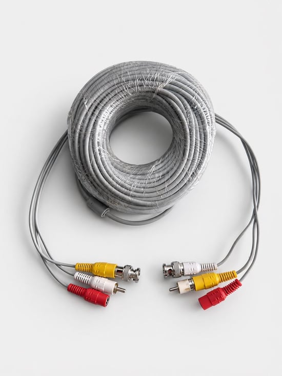 Cctv Kablo Bnc Rca Uçlu 15mt Oem Dökme Ürün