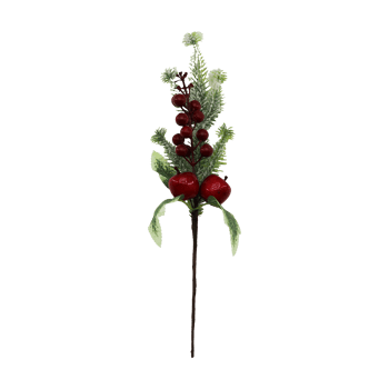Enfa Enf-1216 ( Kokina & Elma ) Yapay Çiçek ( Dal = 35cm )