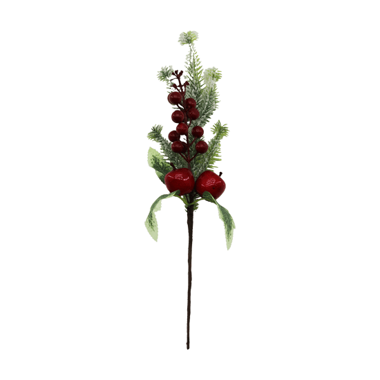 Enfa Enf-1216 ( Kokina & Elma ) Yapay Çiçek ( Dal = 35cm )
